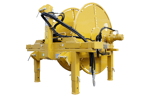 img-Hose reel for flat pipes drip irrigation AVX